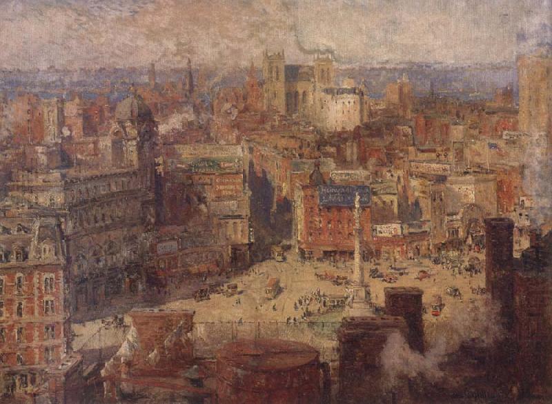 Columbus Circle, Colin Campbell Cooper